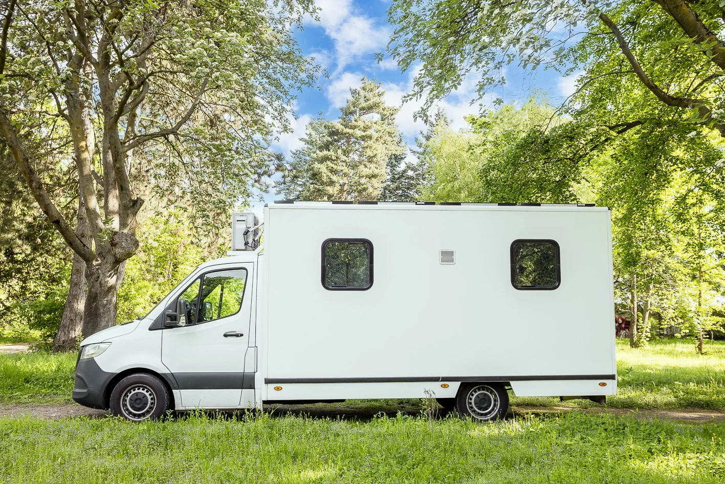 Doppelkabine Solar autark 1541 für Filmproduktion