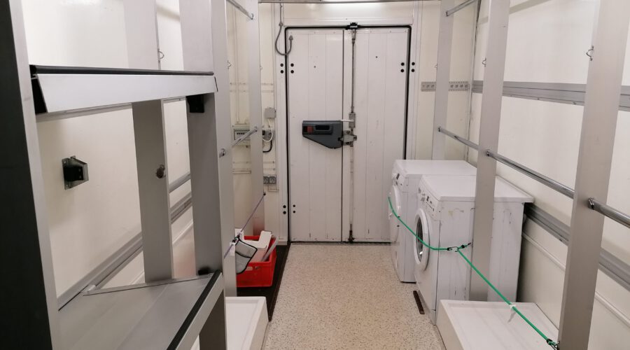 Kostümfahrzeug für Filmproduktion als mobile Garderobe für Dreharbeiten